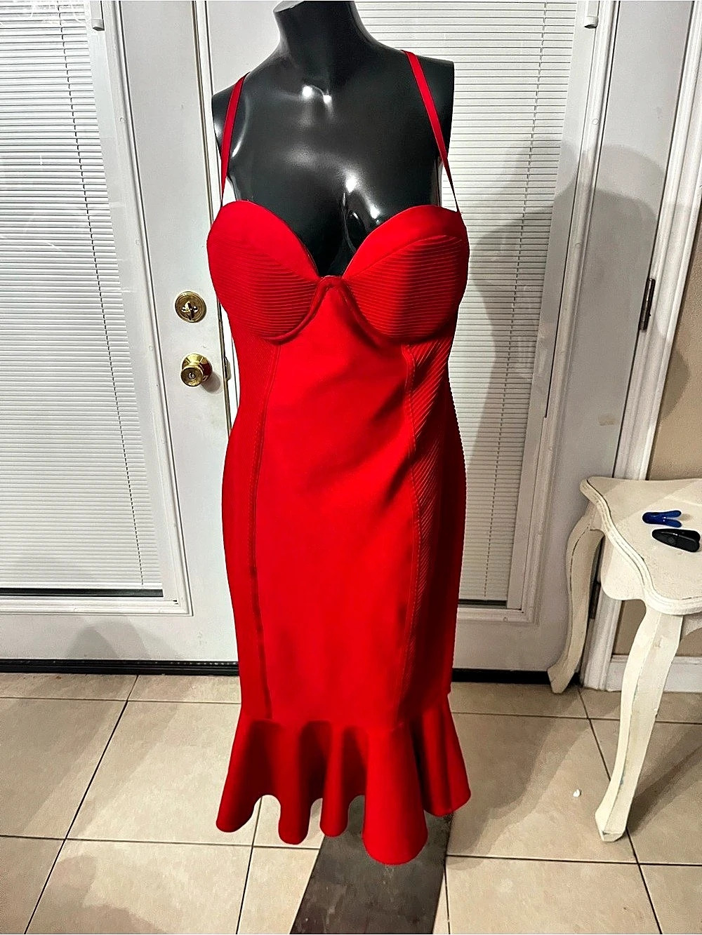 Fashion Nova Red Maxi Dress